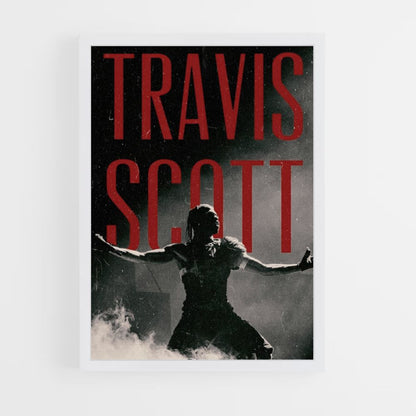 Poster Travis Scott Red