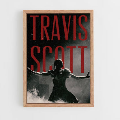 Poster Travis Scott Red