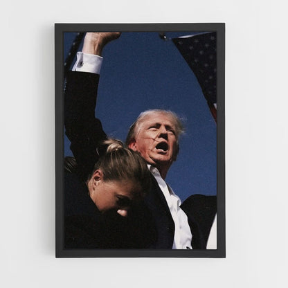 Poster Trump-Angriff