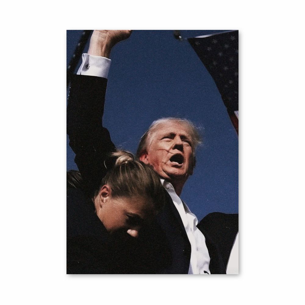 Poster Trump-Angriff