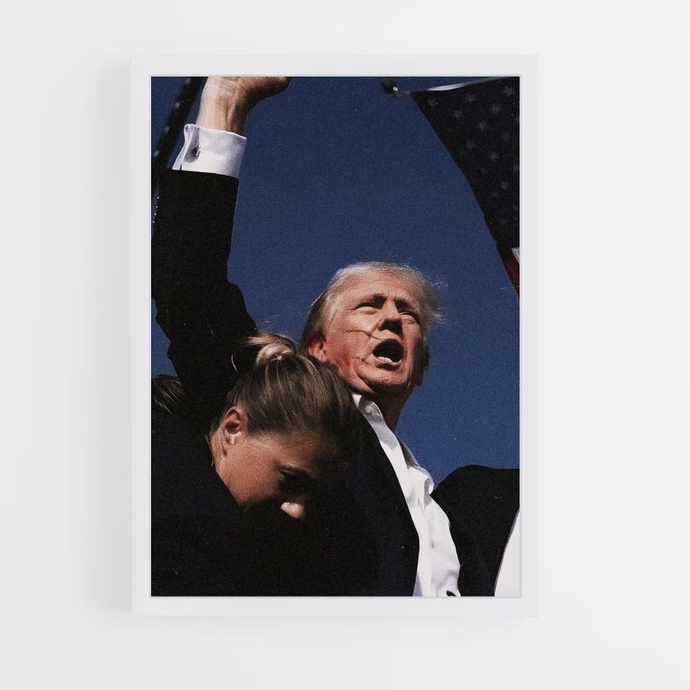 Poster Trump-Angriff