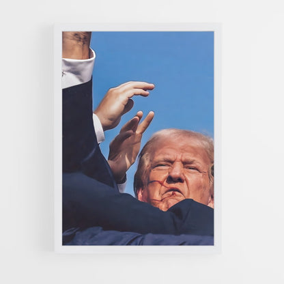 trump-4 cadre Blanc