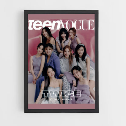 Poster zweimal Teen Vogue