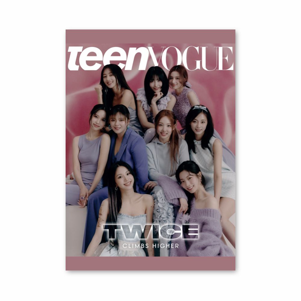 Poster zweimal Teen Vogue