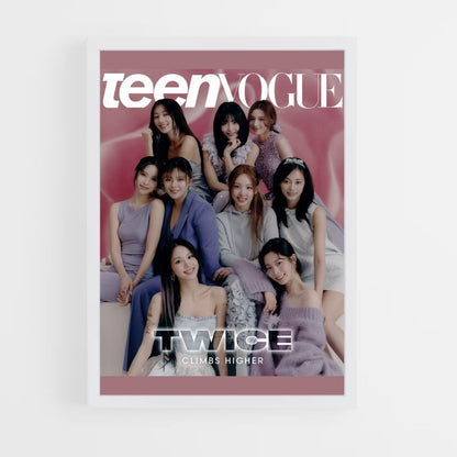 Poster zweimal Teen Vogue