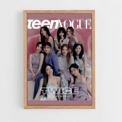 Poster zweimal Teen Vogue