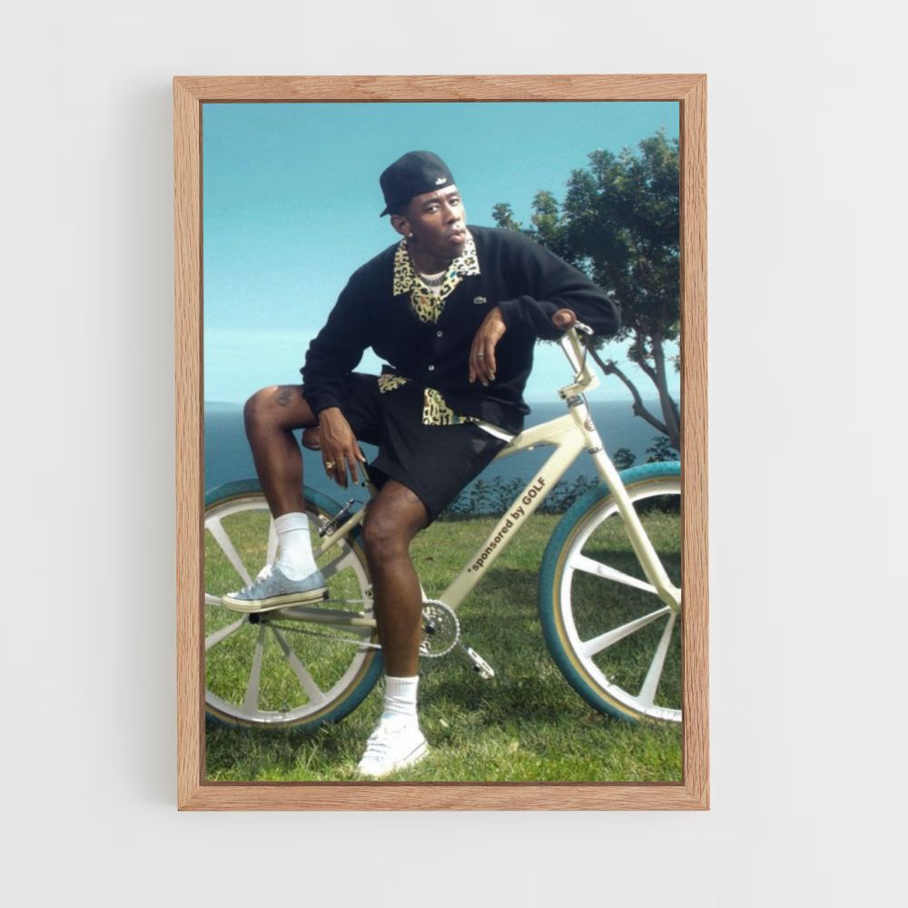 Poster Tyler The Creator Fahrrad