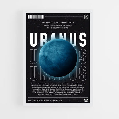 uranus-3 cadre Blanc
