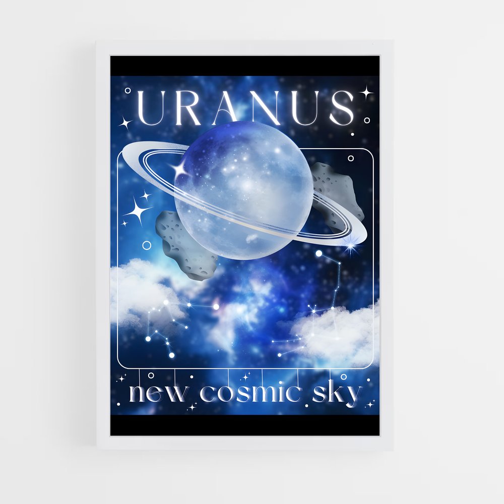 uranus-5 cadre Blanc
