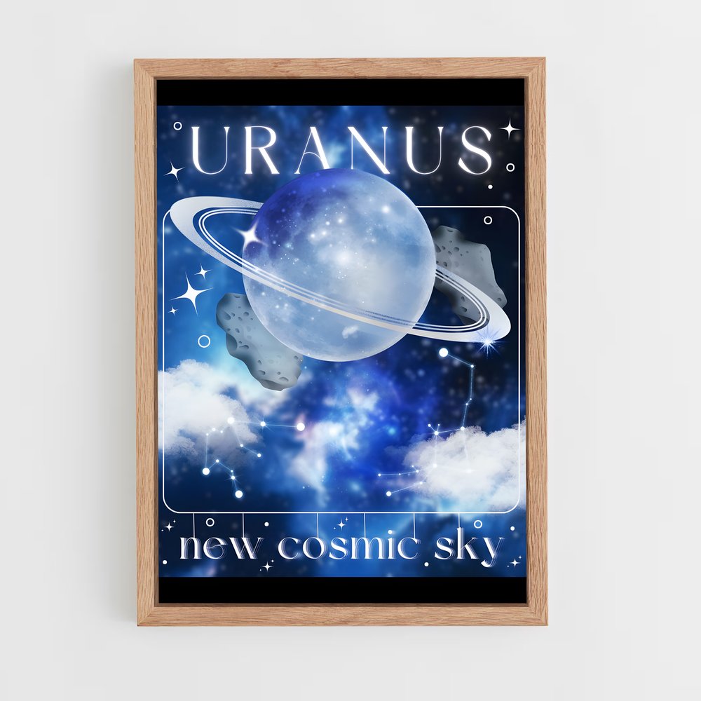 uranus-5 cadre Bois clair