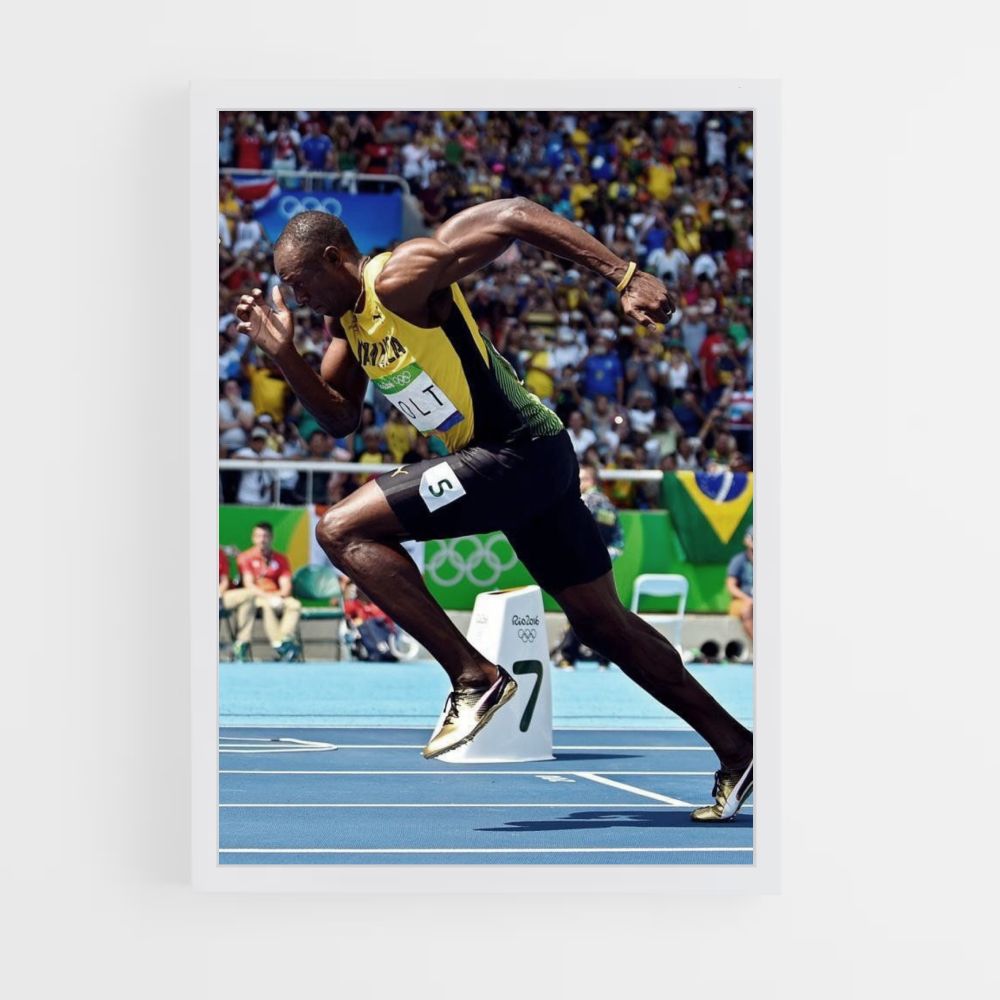 Poster Usain Bolt Sprint