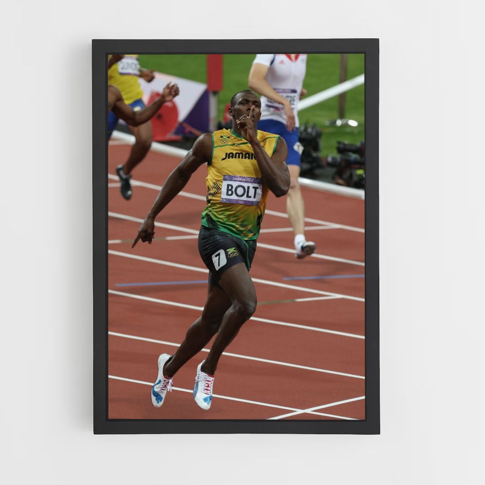 Poster Usain Bolt Race