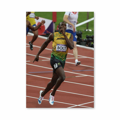 Poster Usain Bolt Race