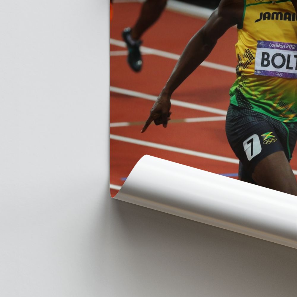 Poster Usain Bolt Race