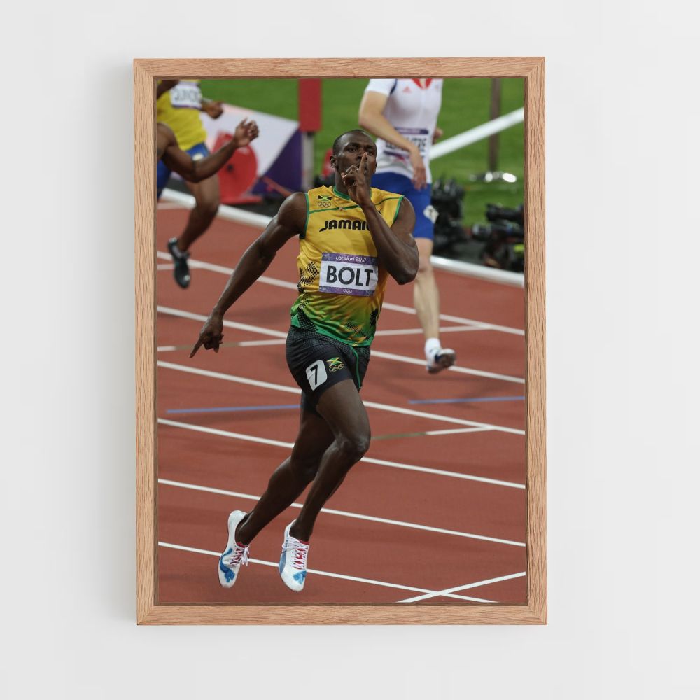 Poster Usain Bolt Race