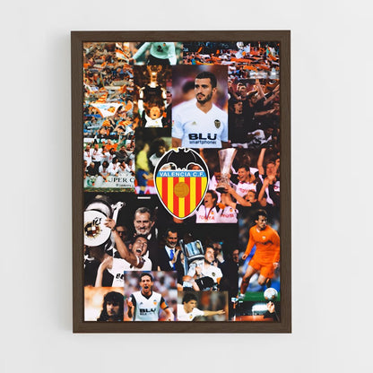 valencia-cf-2 cadre Bois foncé