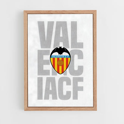 valencia-cf-5 cadre Bois clair