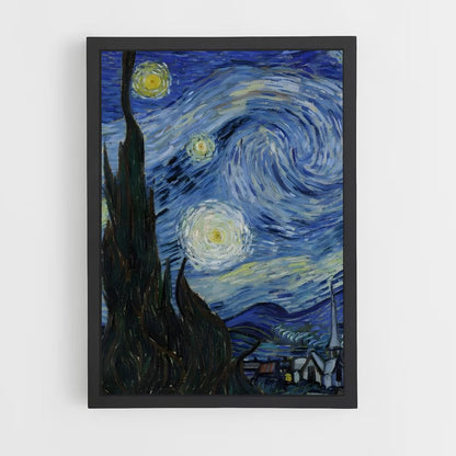 van-gogh-4 cadre Noir