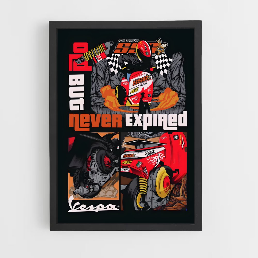 vespa-1 cadre Noir