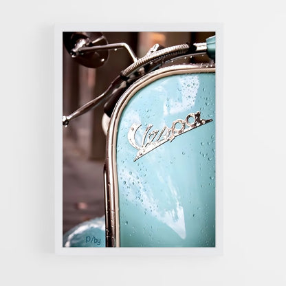 vespa-3 cadre Blanc