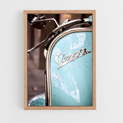 vespa-3 cadre Bois clair