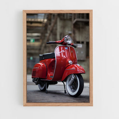 vespa-9 cadre Bois clair