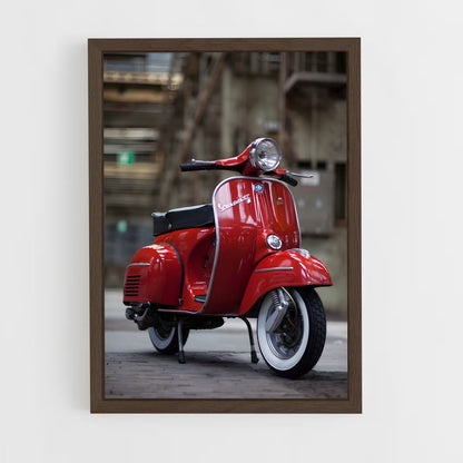vespa-9 cadre Bois foncé