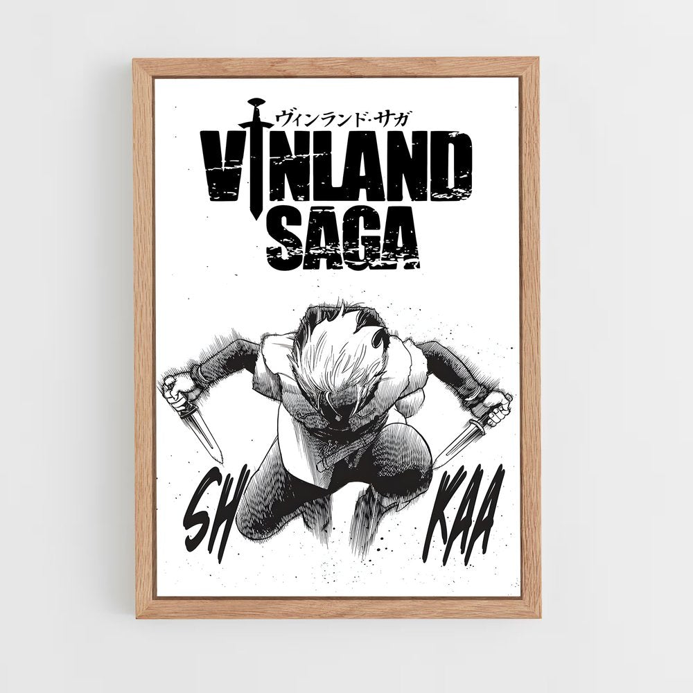 vinland-saga-1 cadre Bois clair