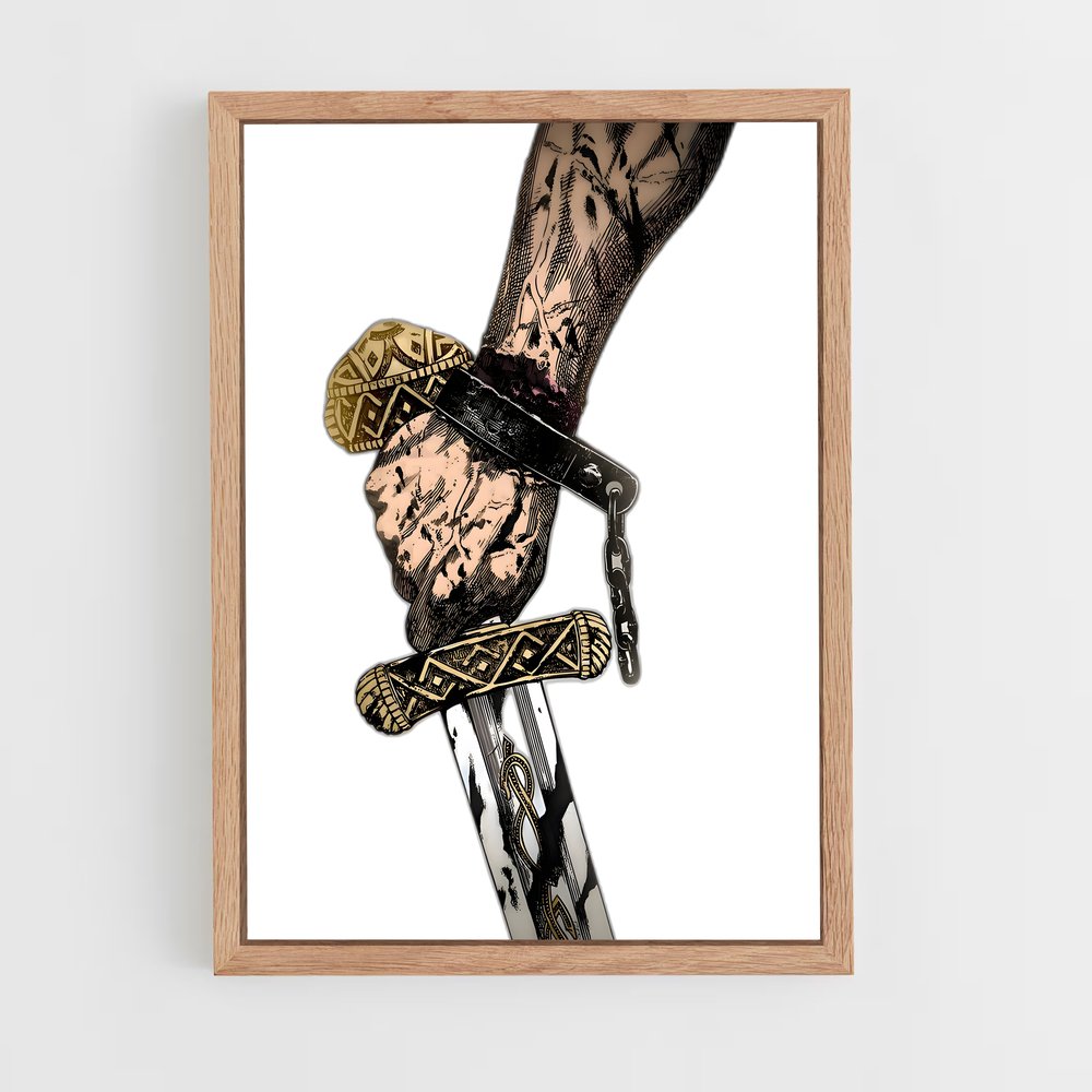 vinland-saga-6 cadre Bois clair