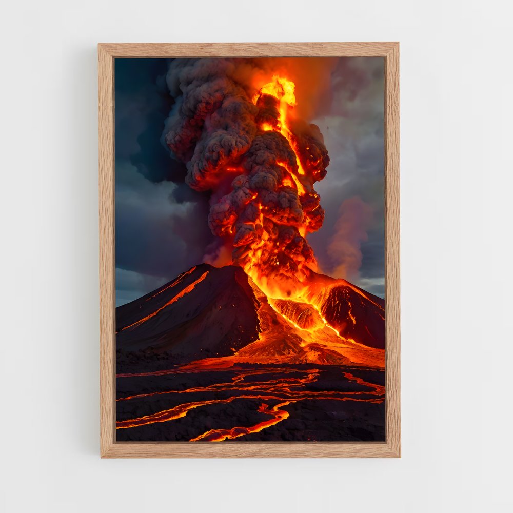 volcano-5 cadre Bois clair