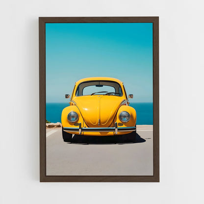 volkswagen-7 cadre Bois foncé