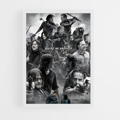 walking-dead-19 cadre Blanc