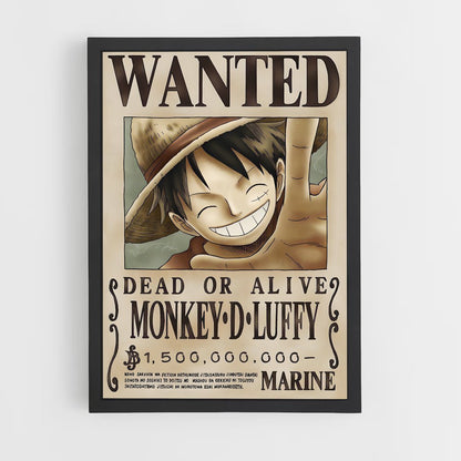 wanted-one-piece-2 cadre Noir