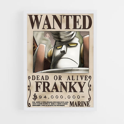 wanted-one-piece-4 cadre Blanc