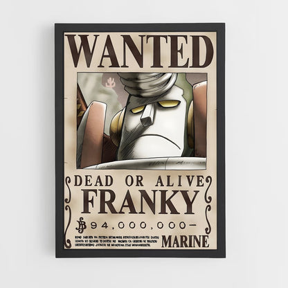 wanted-one-piece-4 cadre Noir