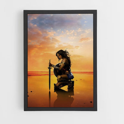 Wonder Woman Schwert Poster