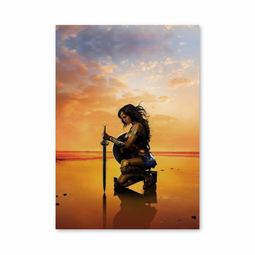 Wonder Woman Schwert Poster