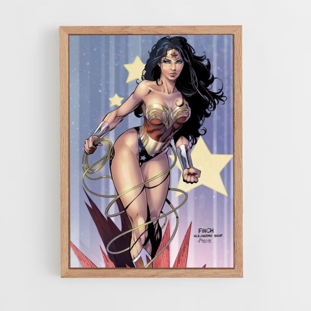 Wonder Woman Fanart-Poster