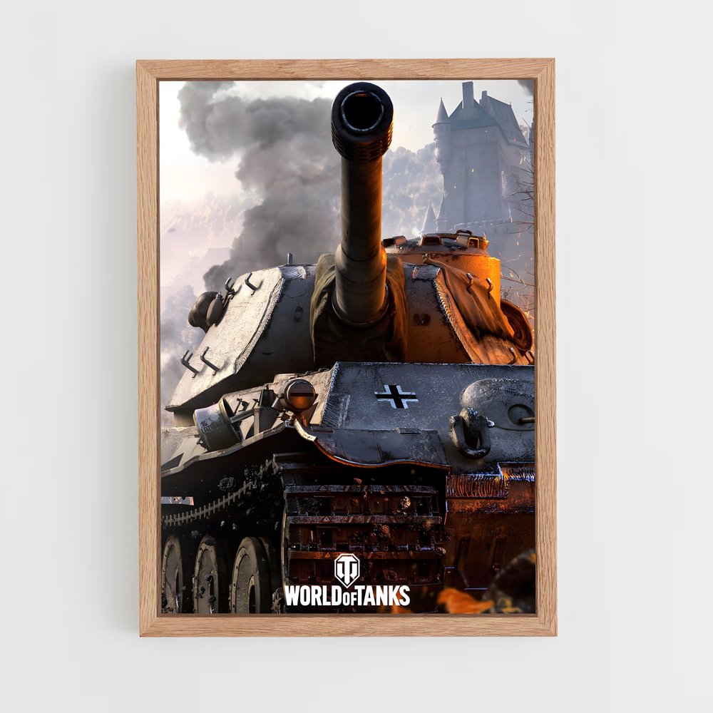 world-of-tanks-1 cadre Bois clair