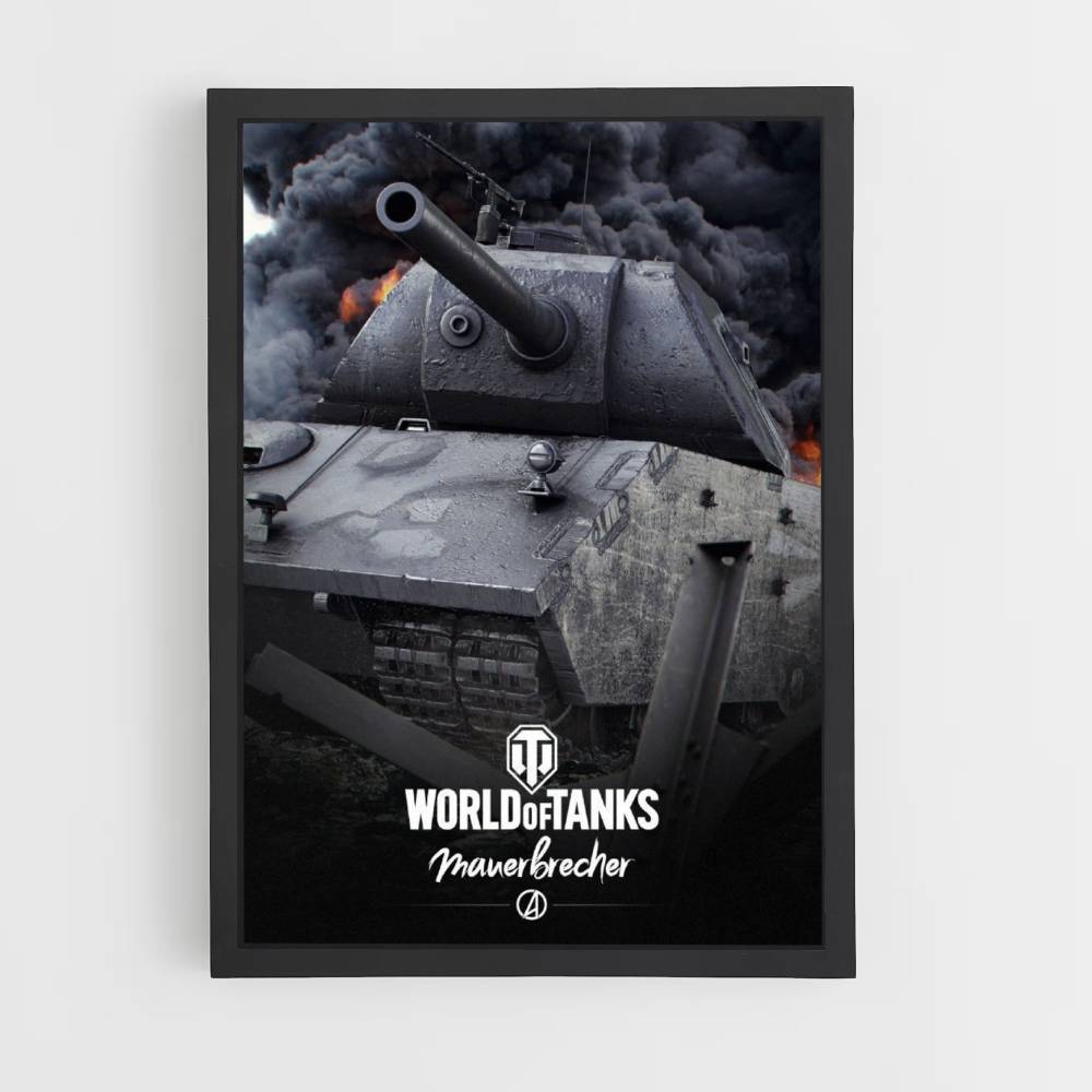 Poster Word of Tanks Smoke