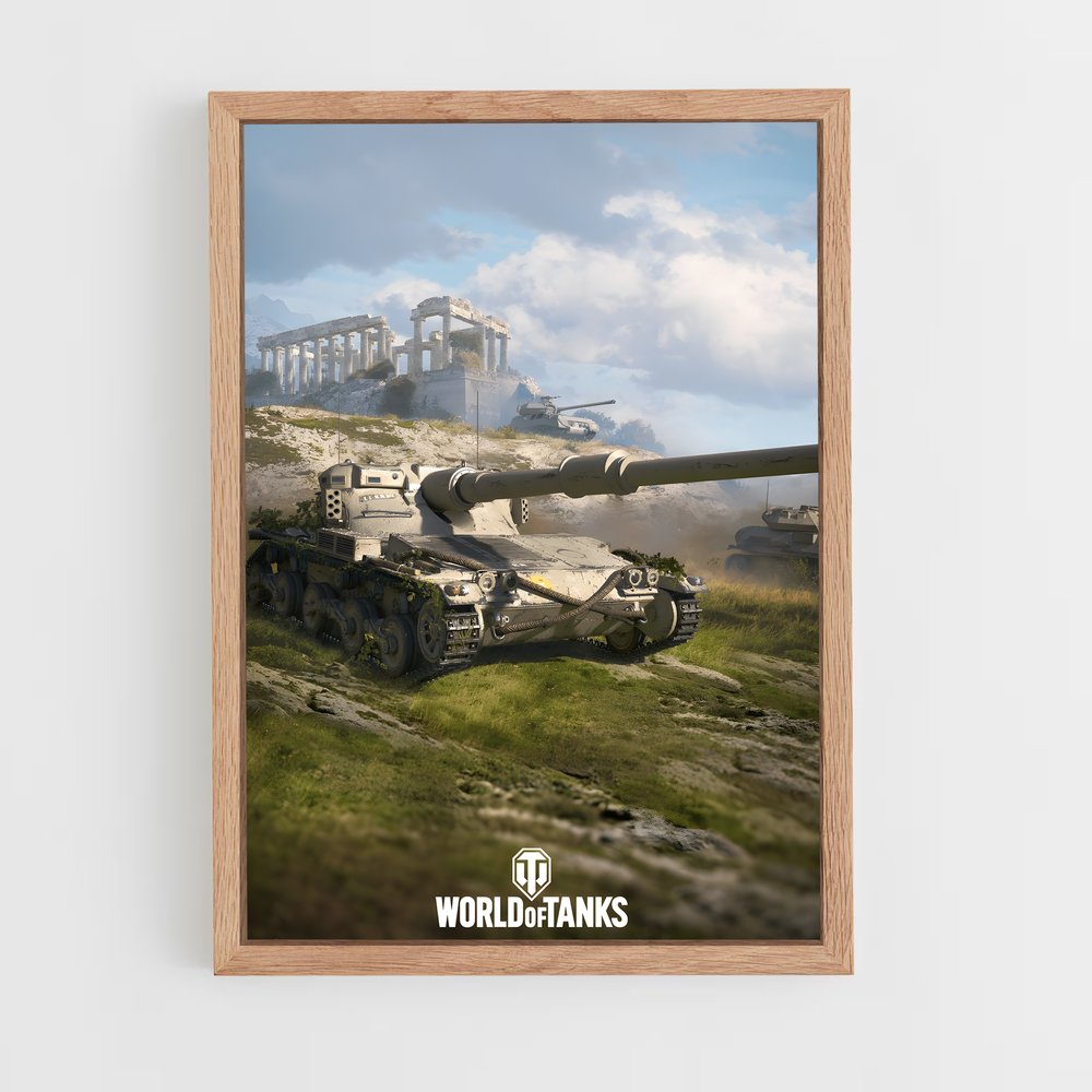 world-of-tanks-5 cadre Bois clair