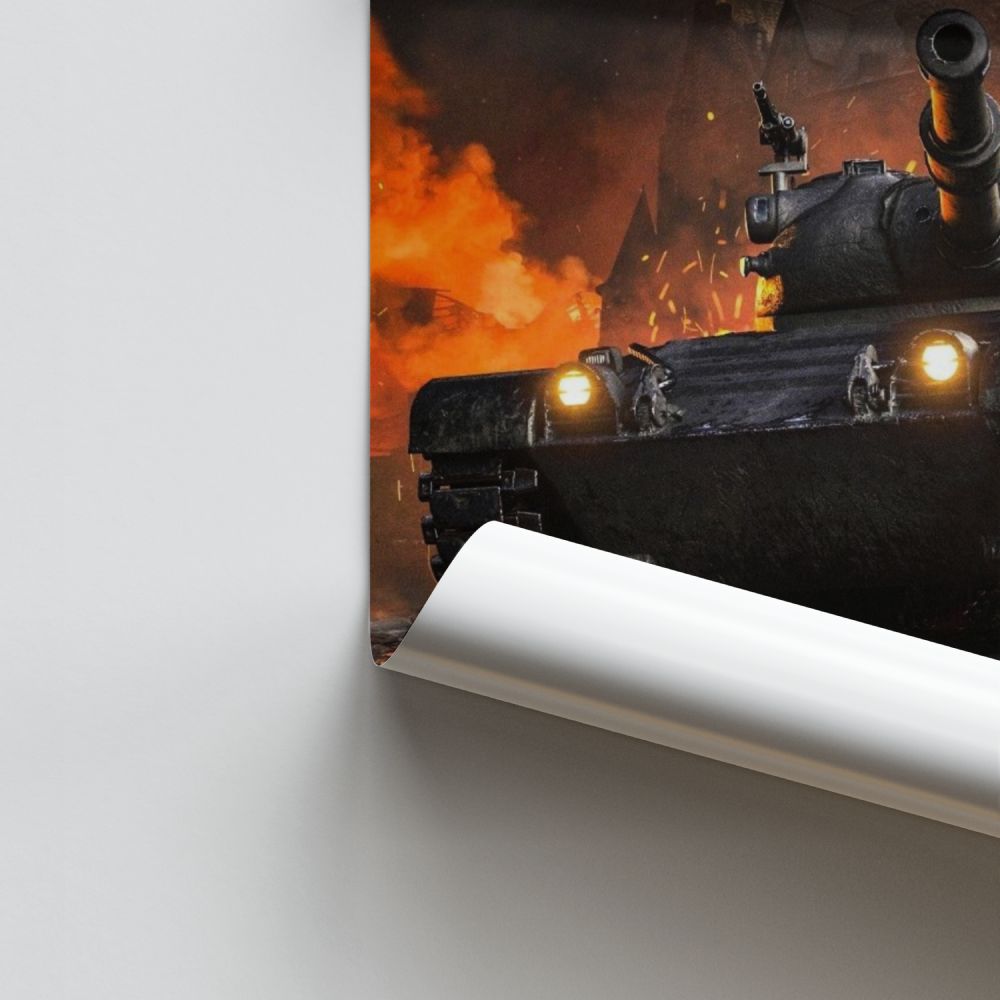 Panzerfeuer-Poster