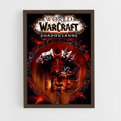 world-of-warcraft-4 cadre Bois foncé