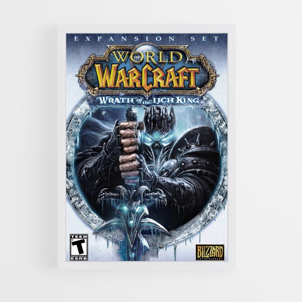 Poster World of Warcraft Wrath of the Lich King