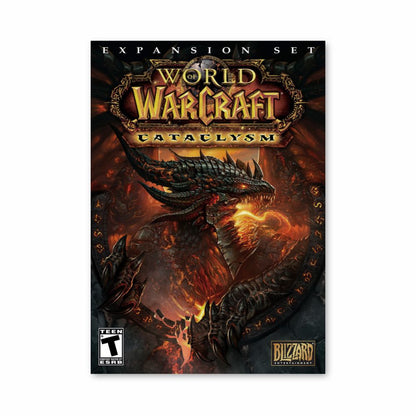 Poster World of Warcraft Cataclysm