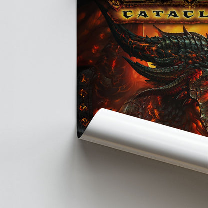 Poster World of Warcraft Cataclysm