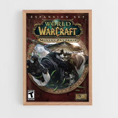 Poster World of Warcraft Mists of Pandaria