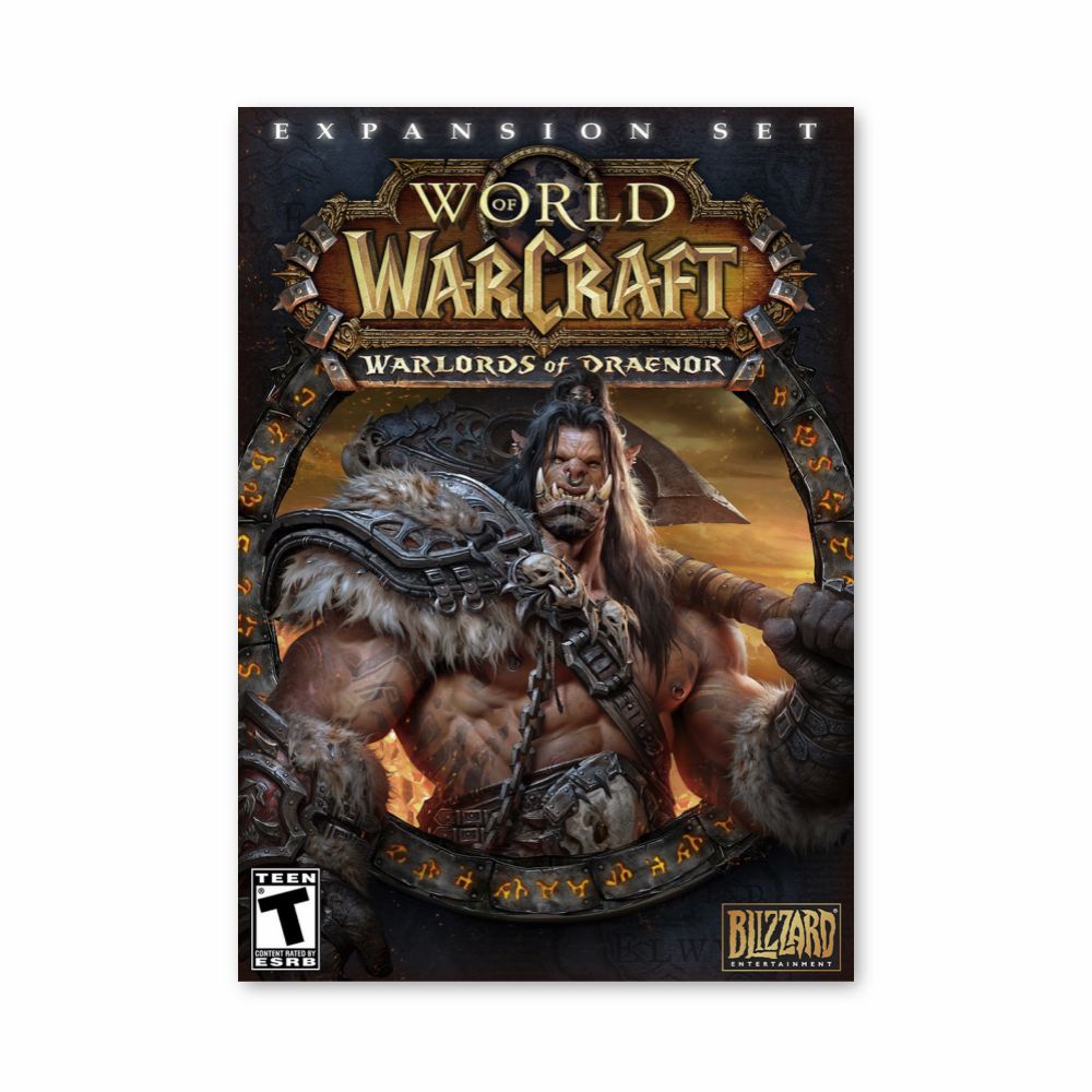 Poster World of Warcraft Warlords of Draenor