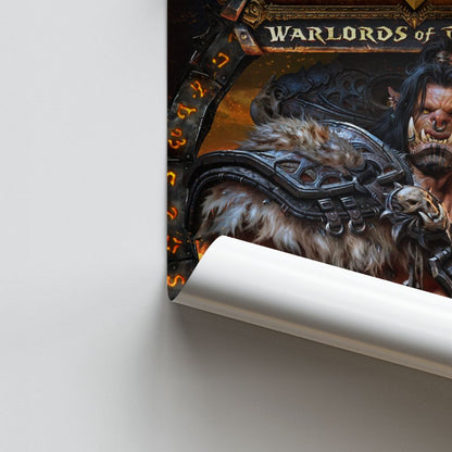 Poster World of Warcraft Warlords of Draenor