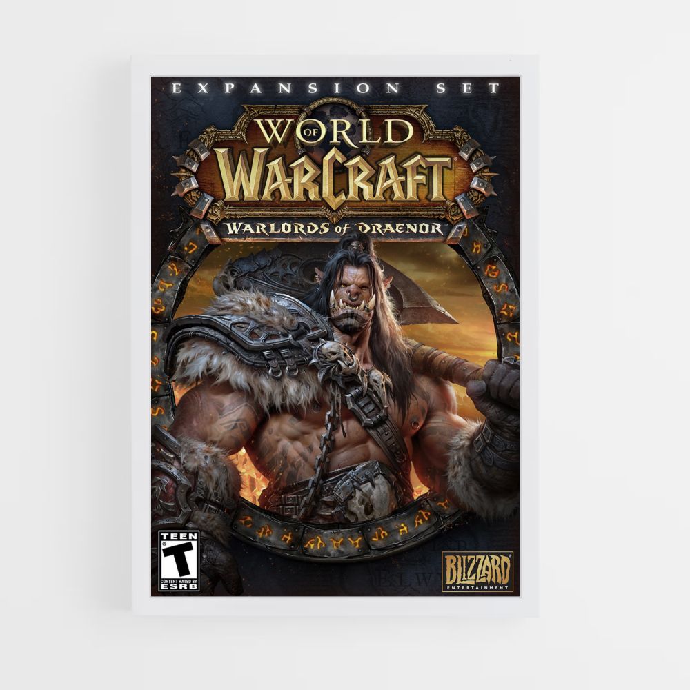 Poster World of Warcraft Warlords of Draenor